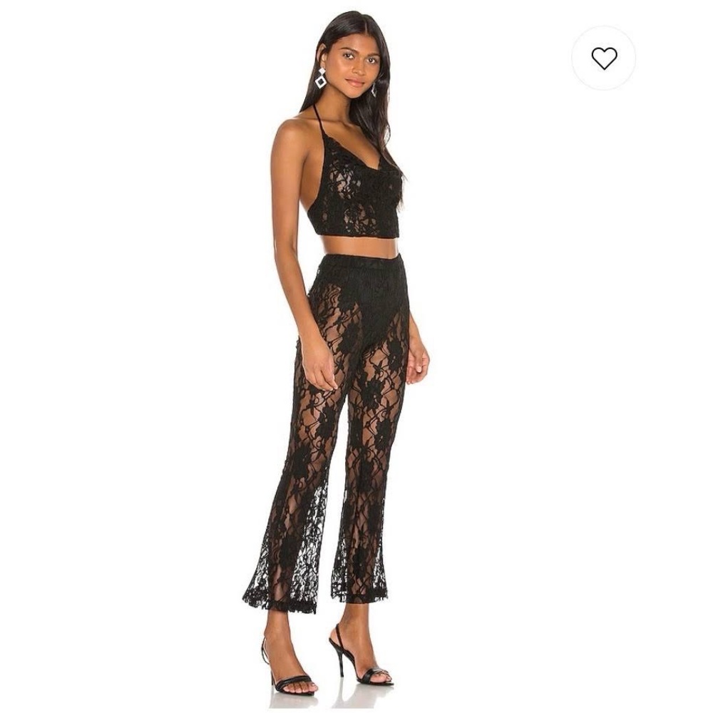 Revolve Black Lace Set - Never been worn!